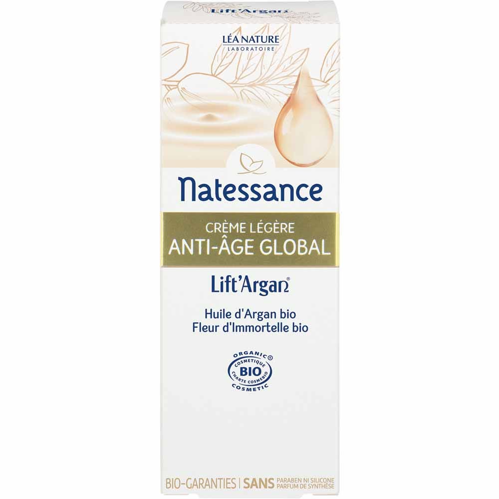 Natesance Lift'argan Divinissime Immortelle Light Cream Bio 50ml (1,69fl oz)