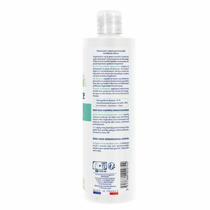 Natessance Hydrating organic micellar water suitable for all skin types 500ml (16.91fl oz)
