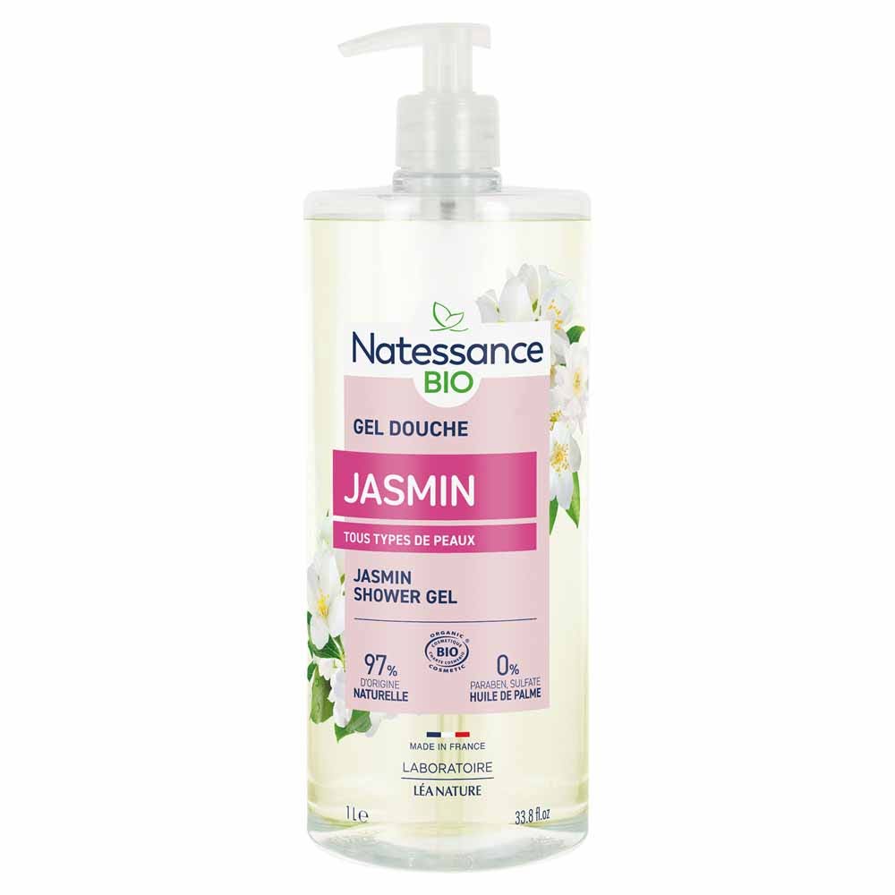 Natessance Shower Floral jasmine organic shower gel 1 L