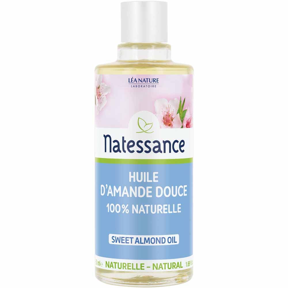 Natessance Sweet Almond Oil 50ml (1.69fl oz)