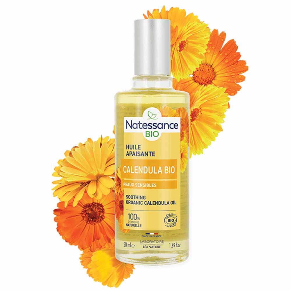 Natessance Organic Calendula Oil 50ml (1.69fl oz)