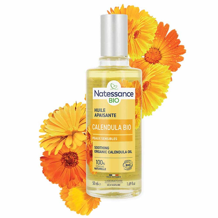 Natessance Organic Calendula Oil 50ml (1.69fl oz)