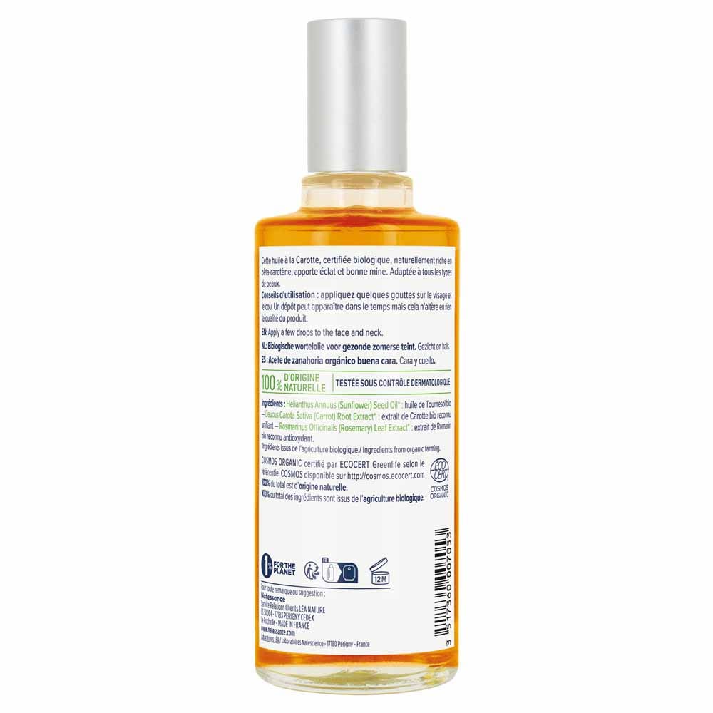 Natessance Carrot Oil Sunkissed Effect 50ml (1.69fl oz)
