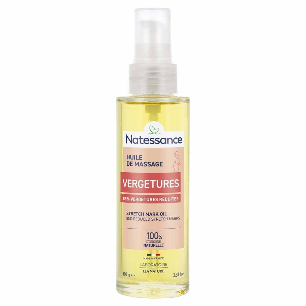 Natessance Massage oil for stretch marks 100 ml (3.38fl oz)