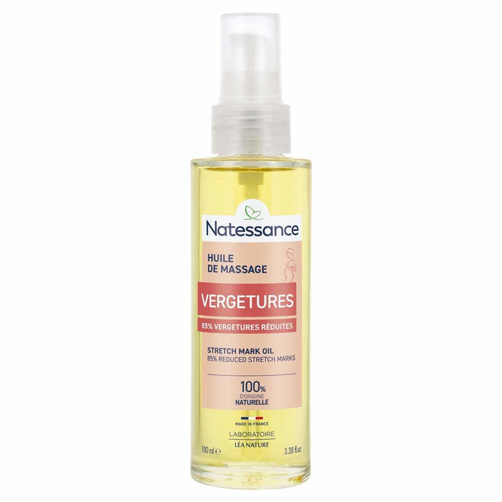 Natessance Massage oil for stretch marks 100 ml (3.38fl oz)