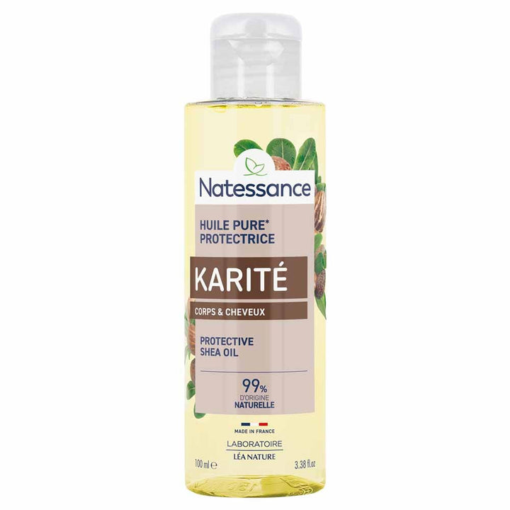Natessance Karite Hair oil 100 ml (3.38fl oz)