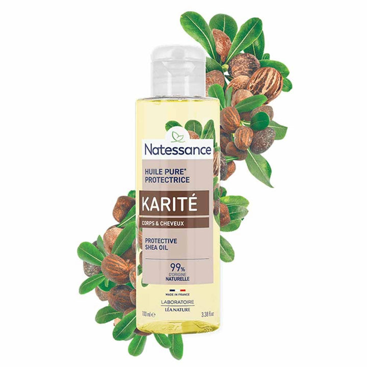 Natessance Karite Hair oil 100 ml (3.38fl oz)