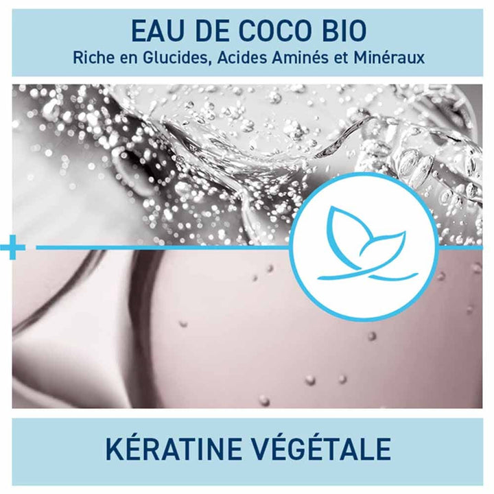 Natessance Capillary Hydrating shampoo for gentle care coconut fragrance 500 ml (16.91fl oz)