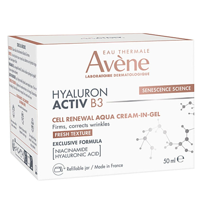 Avène Hyaluron Activ B3 Aqua Gel Cellular Regeneration Cream 50ml (1.69fl oz)