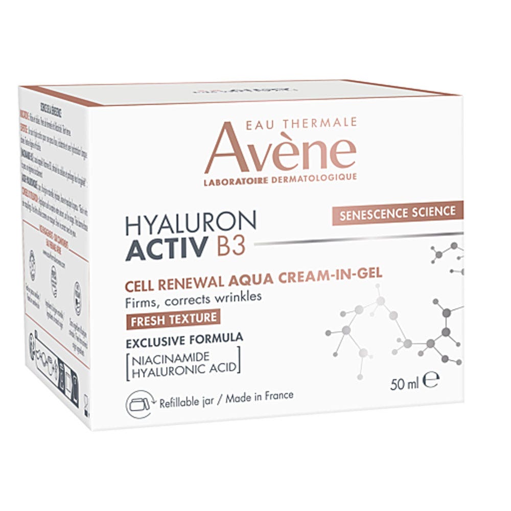 Avène Hyaluron Activ B3 Refill Aqua Gel Cellular Regeneration Cream 50ml (1.69fl oz)