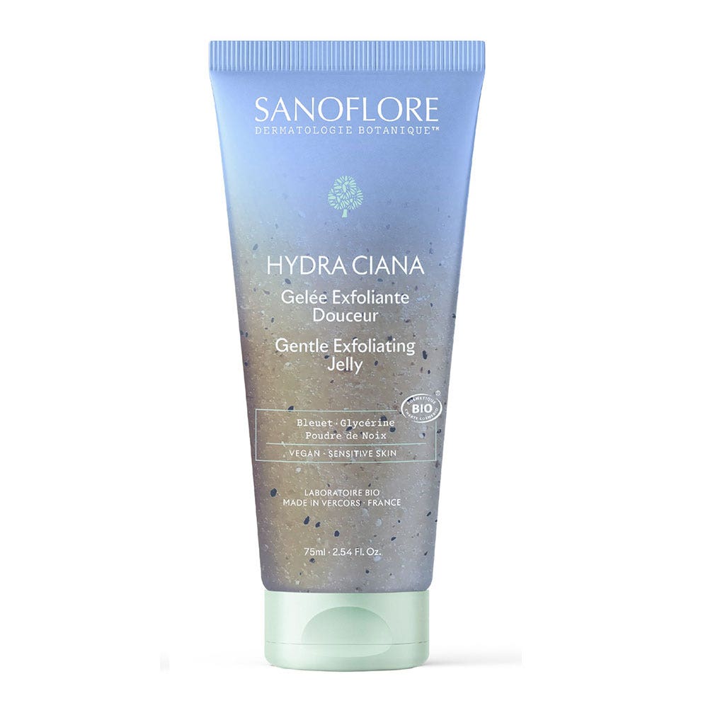 Sanoflore Hydra Ciana Gentle exfoliating jelly 75 ml (2.54fl oz)