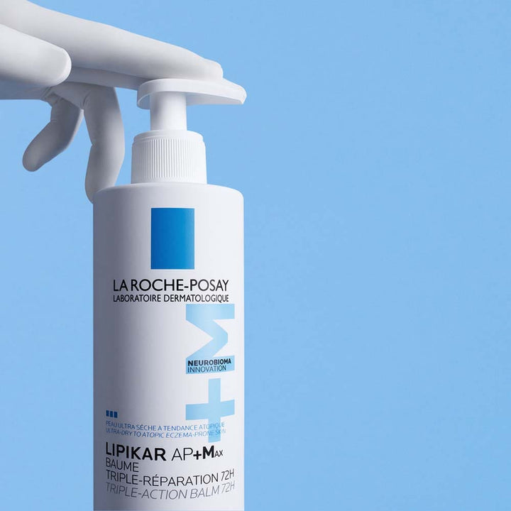 La Roche-Posay Lipikar AP+Max Baume Relipidant Triple Réparation Peaux Ultra Sèche à Tendance Atopique 400ml (13.53fl oz)
