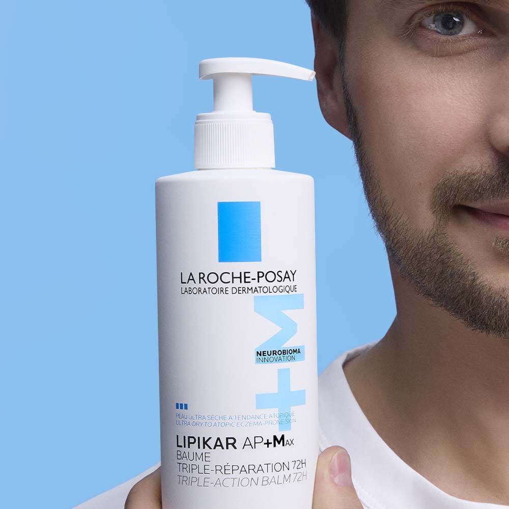 La Roche-Posay Lipikar AP+Max Baume Relipidant Triple Réparation Peaux Ultra Sèche à Tendance Atopique 400ml (13.53fl oz)
