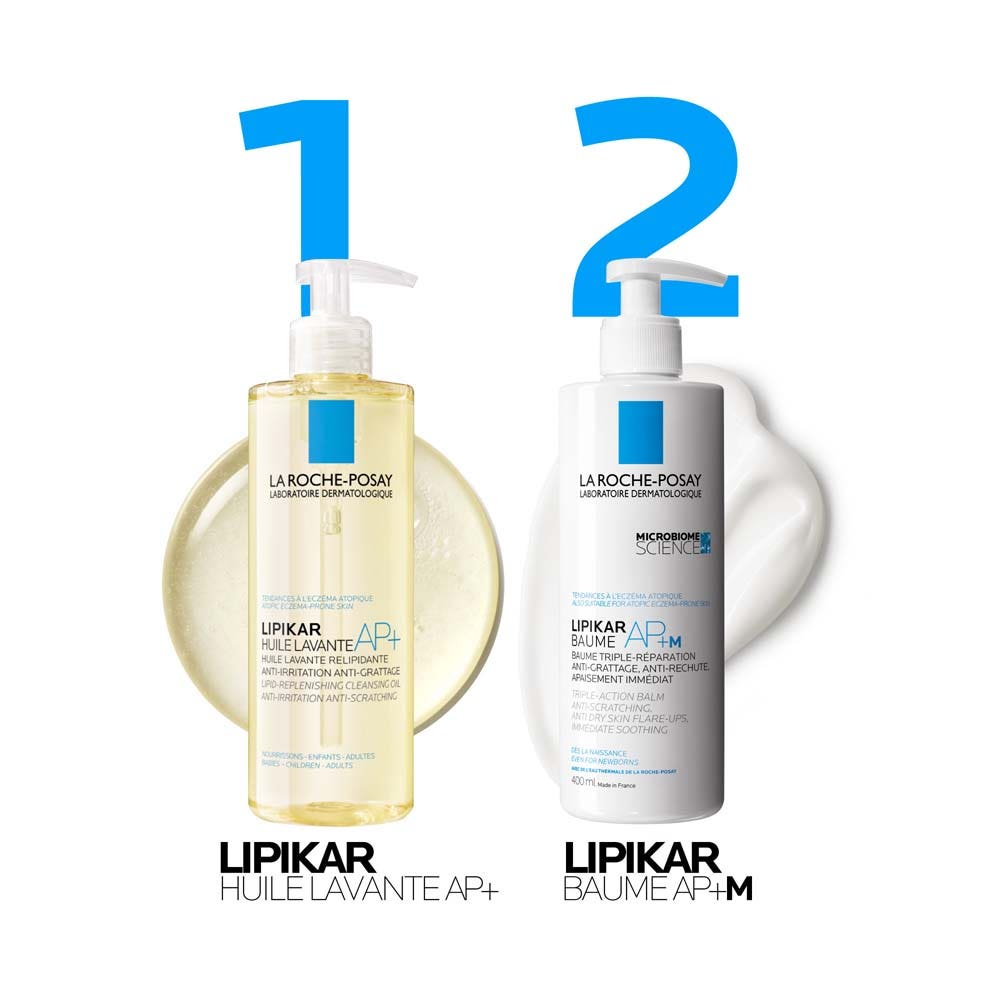 La Roche-Posay Lipikar Cleansing Oil for Atopic enzema skin Eco Refill AP+ 400ml (13.53fl oz)