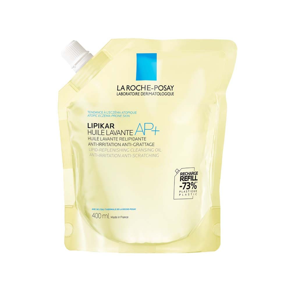 La Roche-Posay Lipikar Cleansing Oil for Atopic enzema skin Eco Refill AP+ 400ml (13.53fl oz)