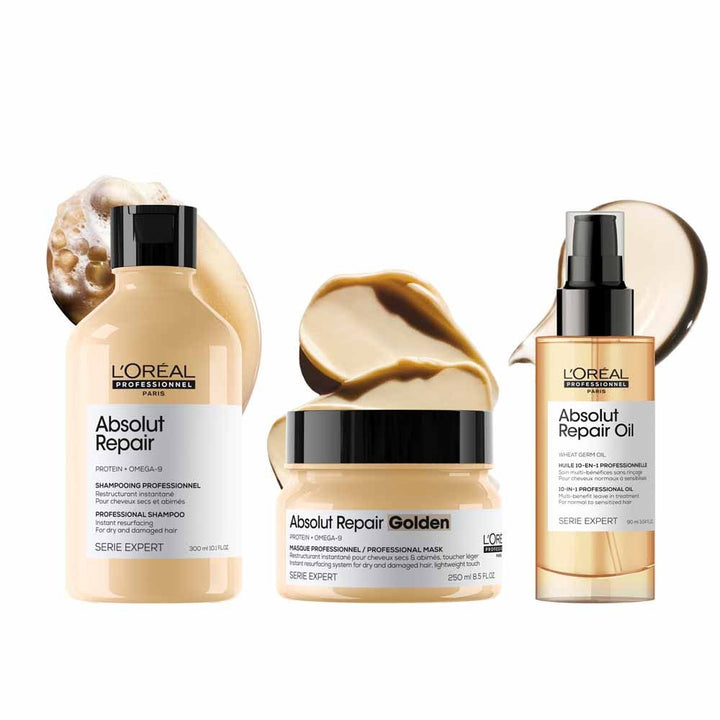 L'Oréal Professionnel Absolut Repair Gold Restructuring Shampoo Expert Series