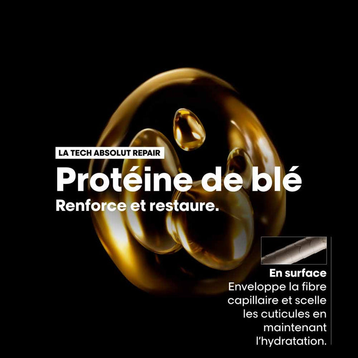 L'Oréal Professionnel Absolut Repair Gold Restructuring Shampoo Expert Series