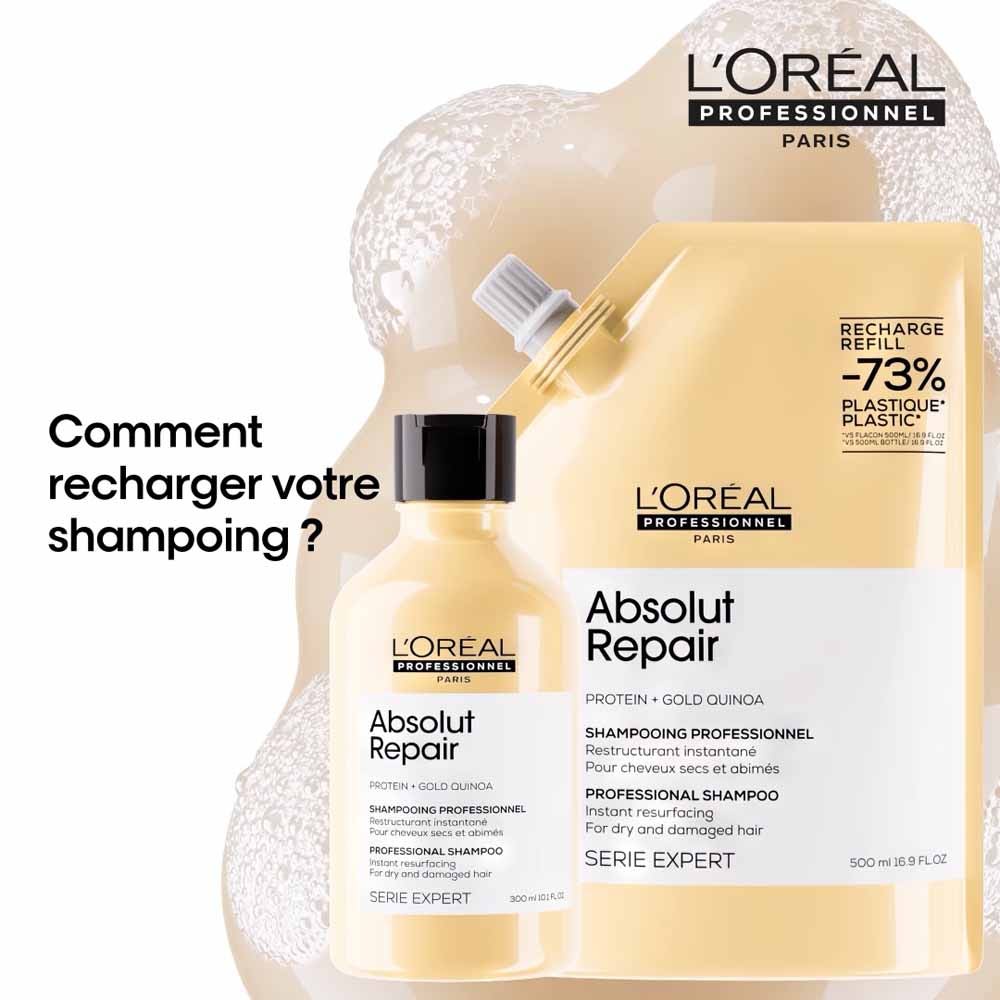 L'Oréal Professionnel Absolut Repair Gold Restructuring Shampoo Expert Series