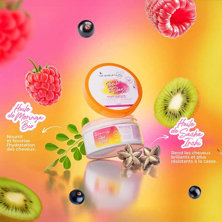 Les Secrets de Loly Sleek & Slay 2-in-1 styling and fixing balm 200 ml (6.76fl oz)