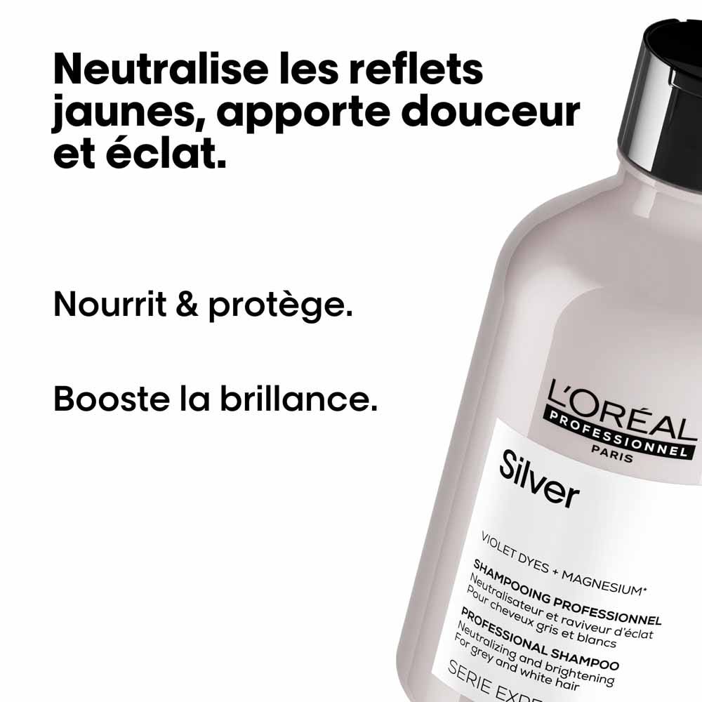 L'Oreal Professionnel Silver Whitening shampoo for grey and white hair