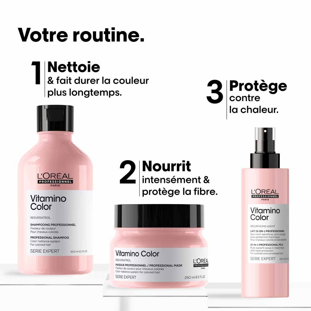 L'Oréal Professionnel Vitamino Color Colour Radiance System Shampoo Resveratrol Vitamino Color 500ml (16.91fl oz)