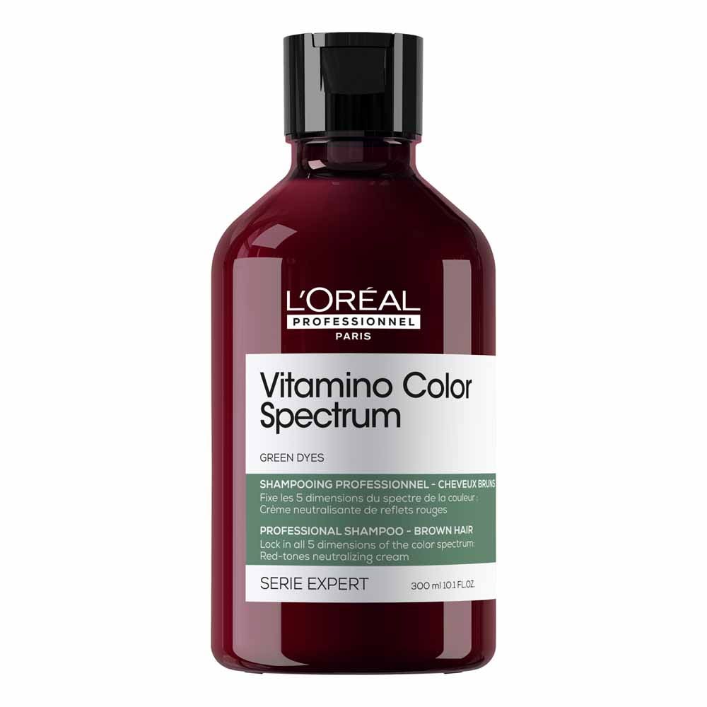 L'Oréal Professionnel Vitamino Color Spectrum Red highlights neutralising shampoo for brunette hair 300ml (10.14fl oz)