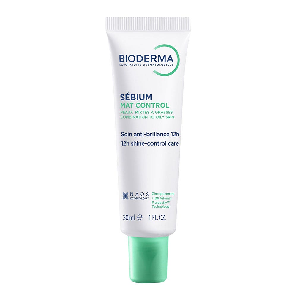 Bioderma Sebium Mat Control 12h anti-shine care combination to oily skin 30ml (1.01fl oz)