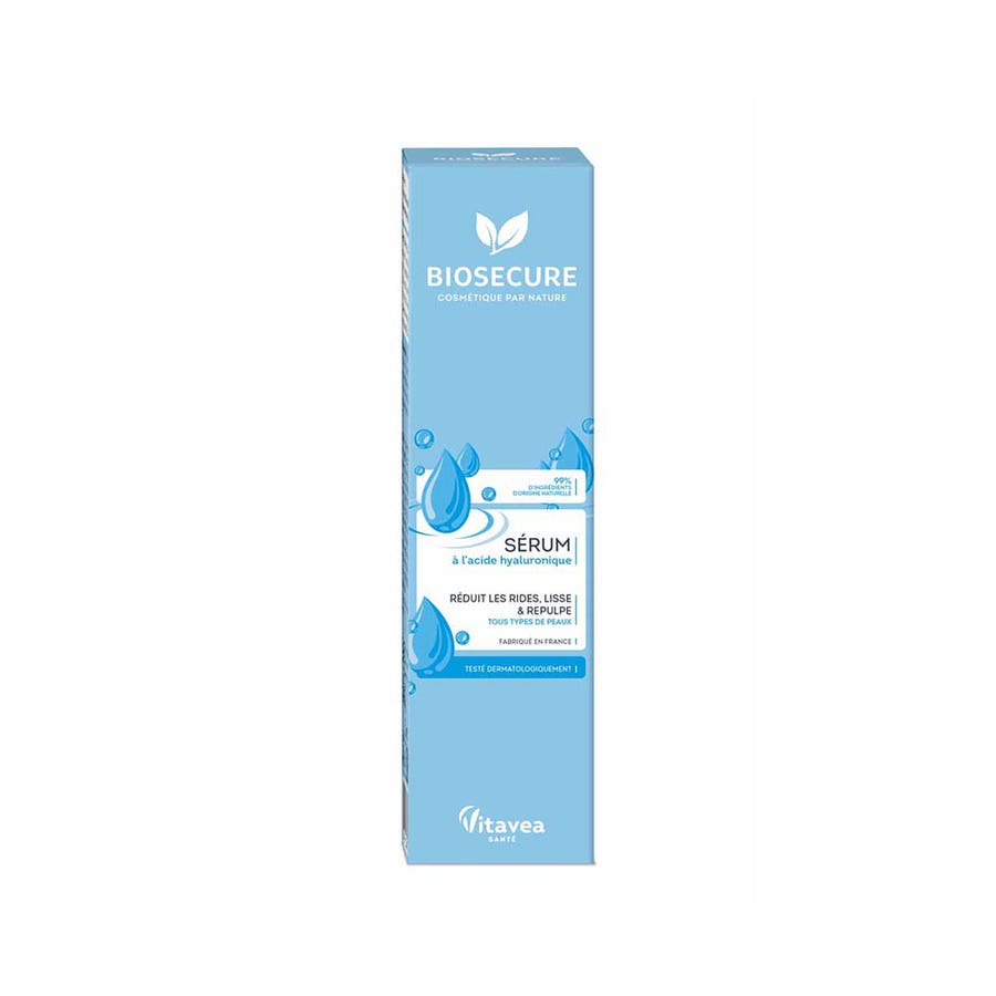 Bio Secure Hyaluronic acid serum tous types de peau 30ml (1.01 fl oz)