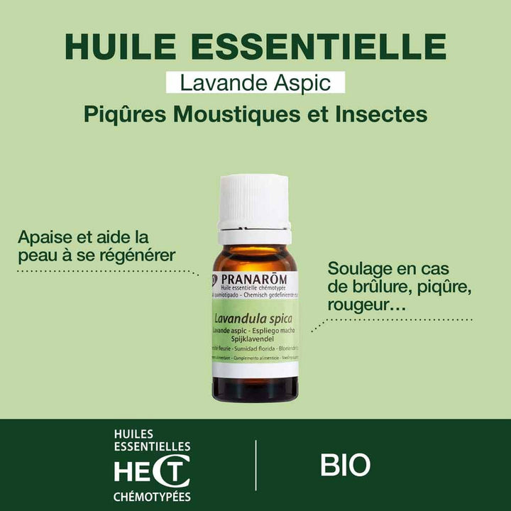 Pranarôm Essential oils Organic Spike Lavender Essential Oil 10 ml (0.34fl oz)