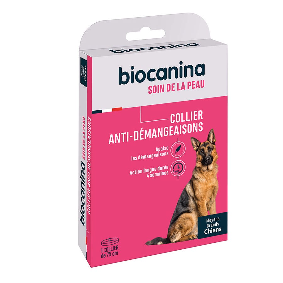 Biocanina Dermatology Anti-itch collar for medium/large dogs 2 x 75 cm