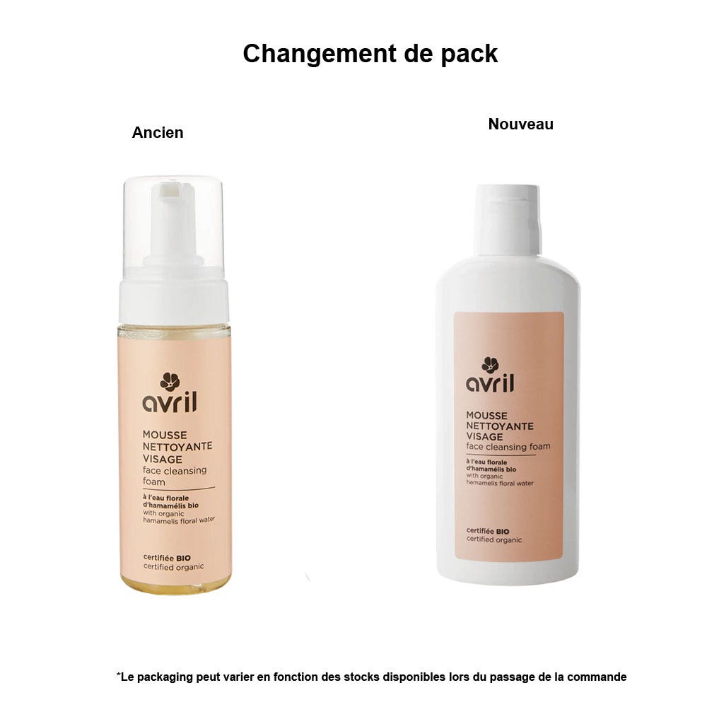 Avril Organic Hamamelis Floral Water Facial Cleansing Foam 150ml (5.07fl oz)