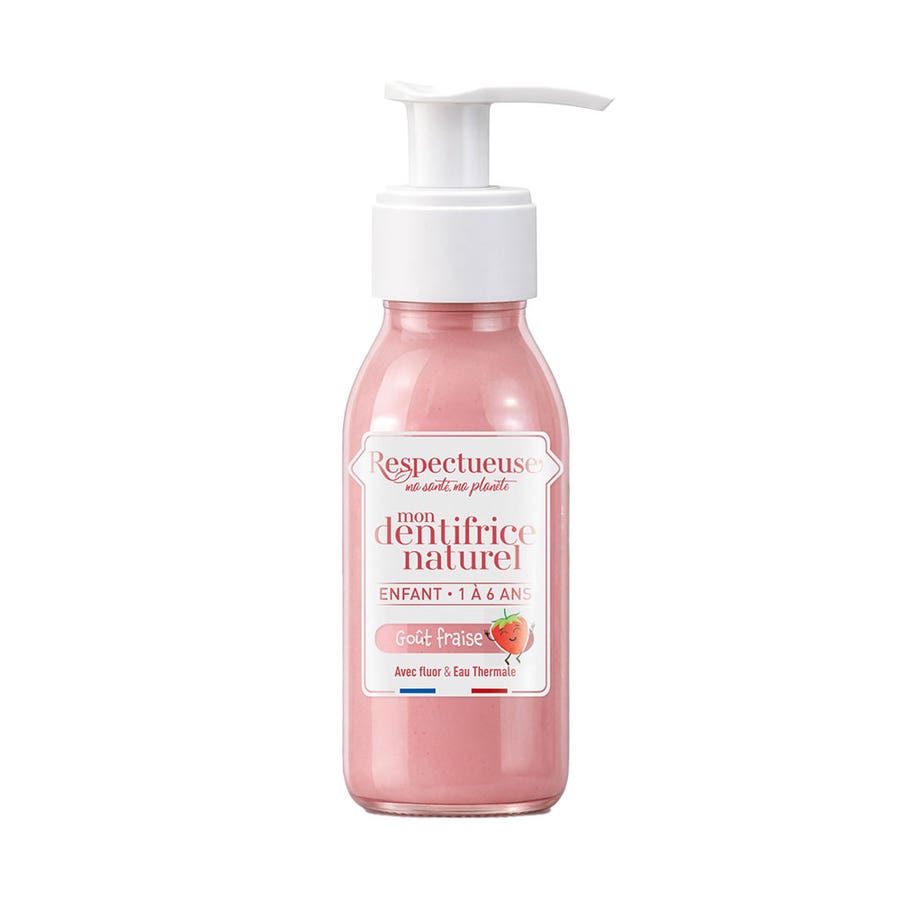 Respectueuse Strawberry toothpaste for kids 80ml (2.71 fl oz)