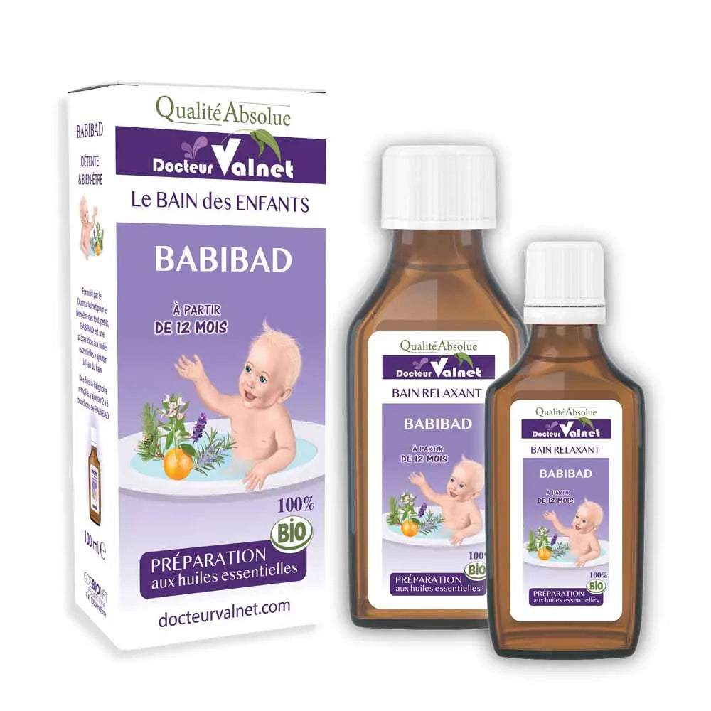 Dr Valnet Babibad Organic Bath Huiles essentielles de 12 mois Dr Valnet 50 ml (1,69fl oz)
