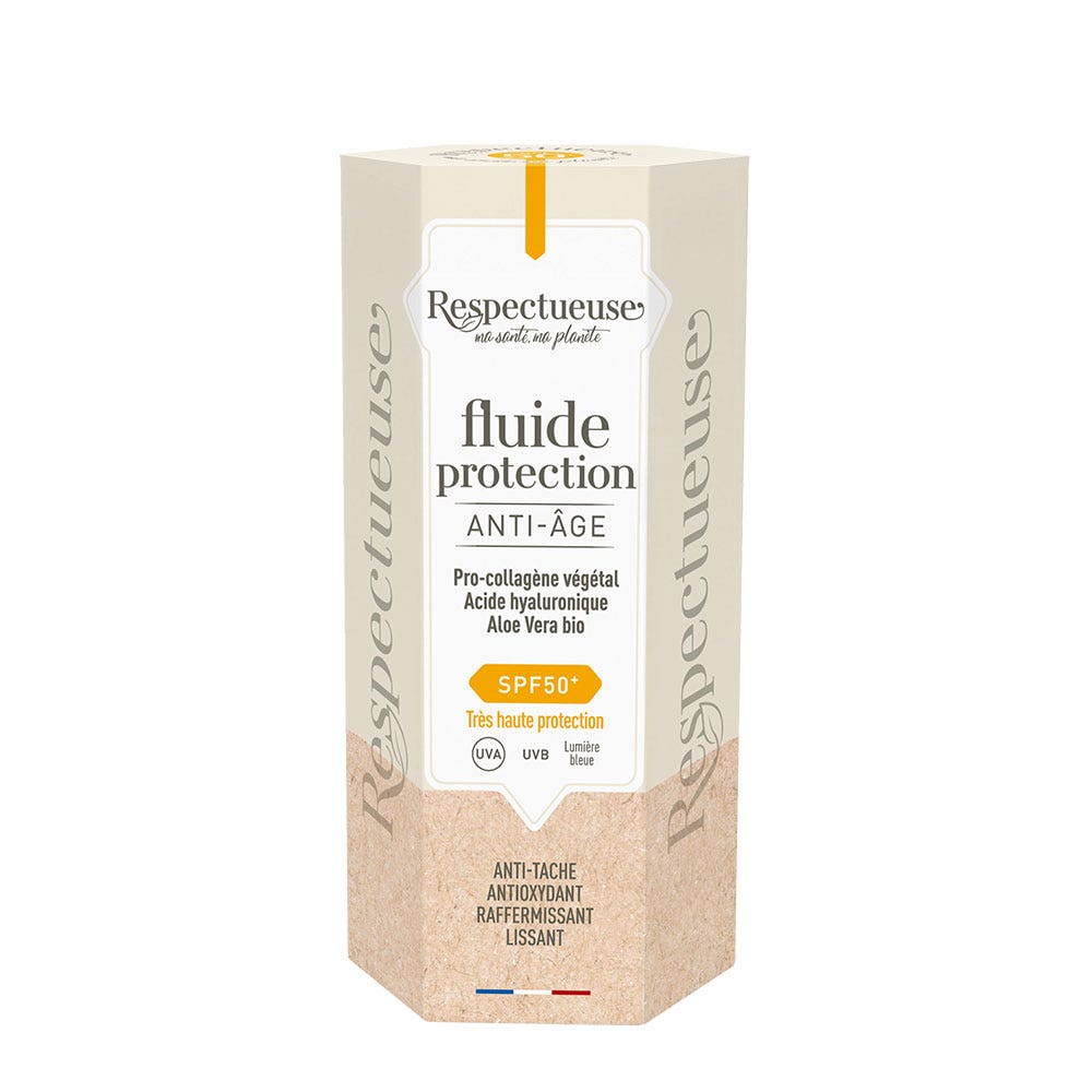 Respectueuse SPF50 protection fluid anti-ageing 30ml (1.01fl oz)