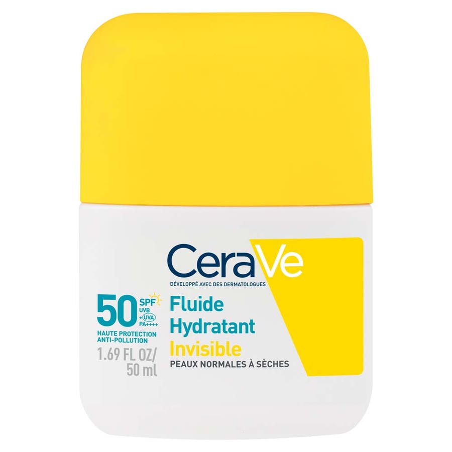 Cerave Invisible Hydrating Fluid SPF50 High Protection face 50ml (1.69 fl oz)