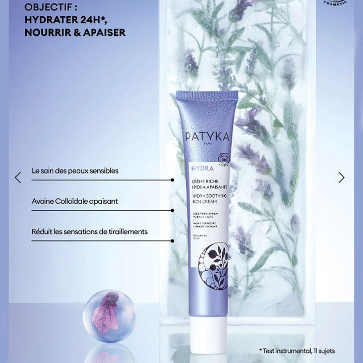 Patyka Hydra Rich soothing hydrating cream 40 ml (1.35fl oz)