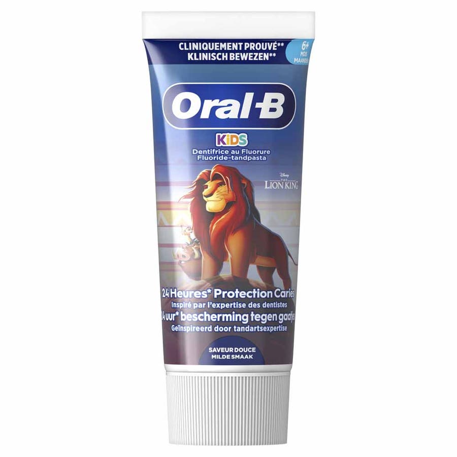 Oral-B Kids Children's toothpaste suitable for 6 months and older 60ml (2.03 fl oz)