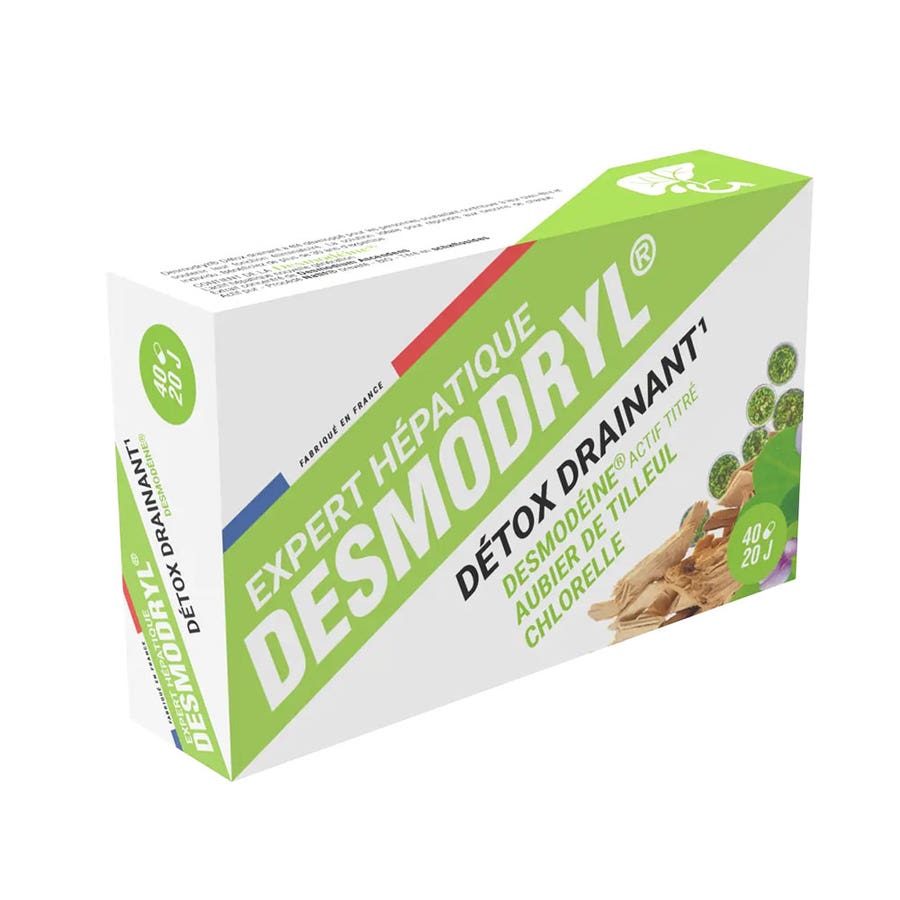 Flora Natura Desmodryl® Detox and drainage 40 capsules