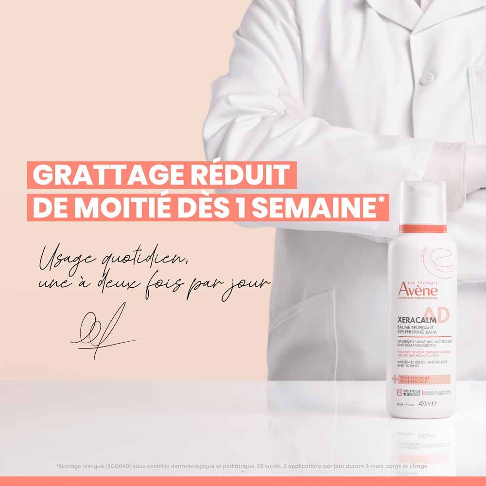 Avène XeraCalm A.D Lipid-Replenishing Balm 400ml (13.53floz)