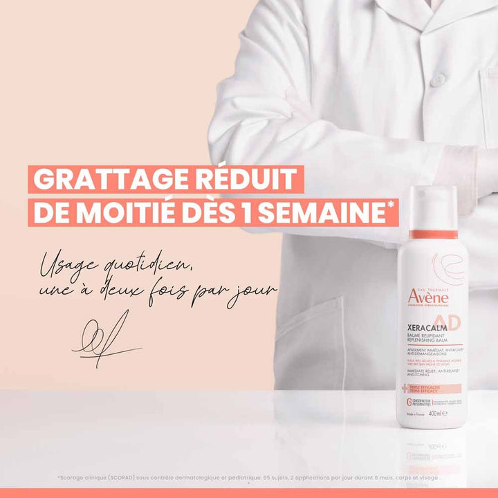Avène XeraCalm A.D Lipid-Replenishing Balm 400ml (13.53floz)