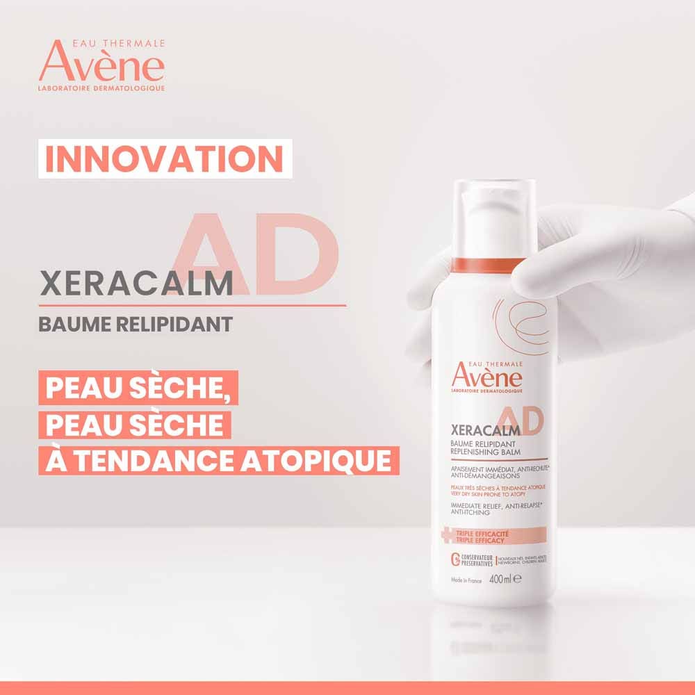 Avène XeraCalm A.D Lipid-Replenishing Balm 400ml (13.53floz)