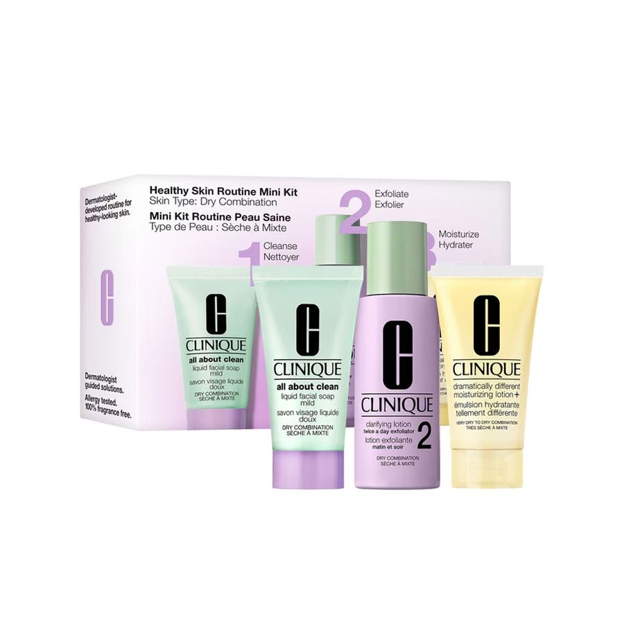 Clinique Healthy Skin Basic 3-Step Kit for dry to combination skin
