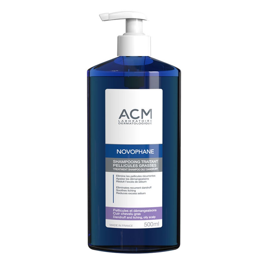 Acm Treating shampoo oily dandruff 500ml (16.91 fl oz)