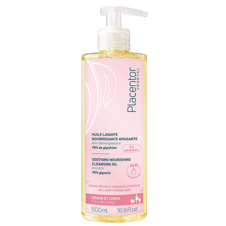 Placentor Végétal Nourishing cleansing oil 500ml (16.91 fl oz)