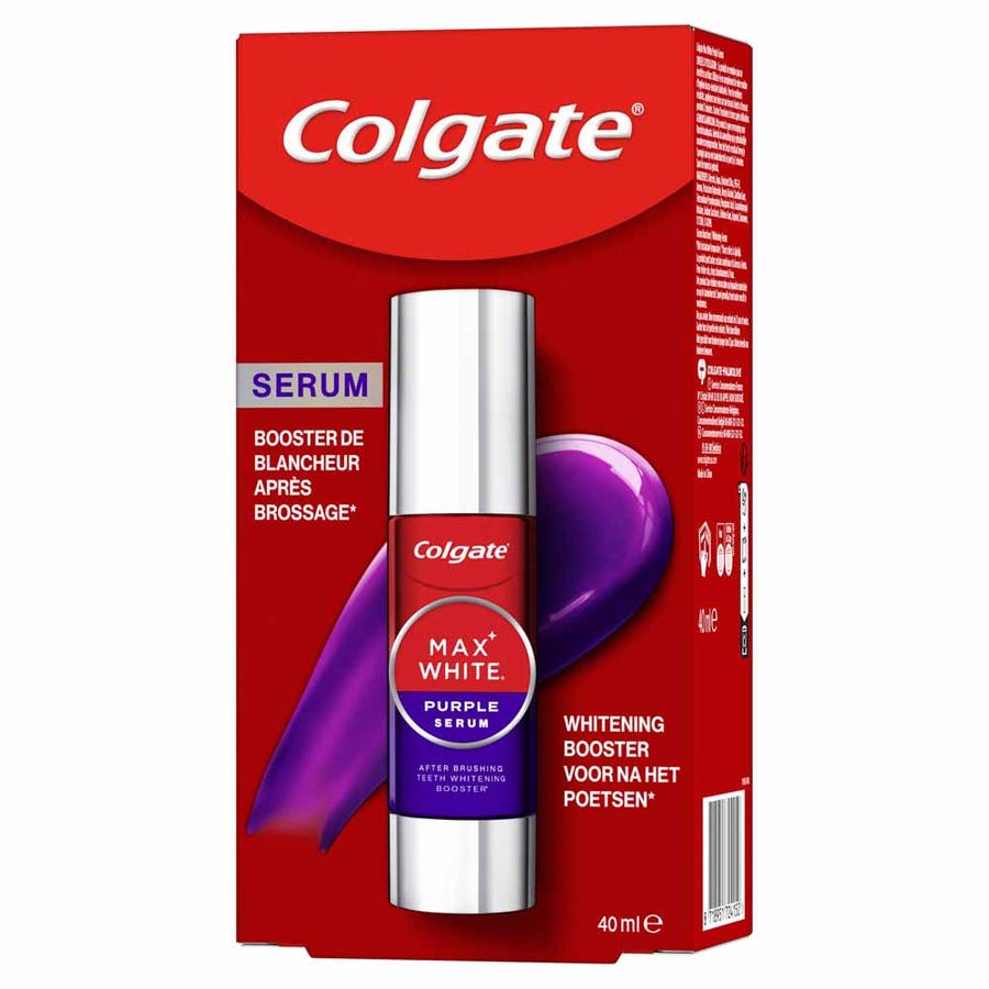 Colgate Max White Purple serum 40ml (1.35 fl oz)