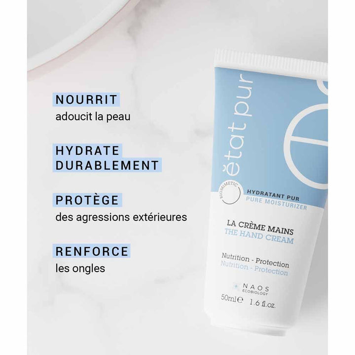 Etat Pur Pure moisturizer Hand cream nourishes and protects 50 ml (1.69fl oz)