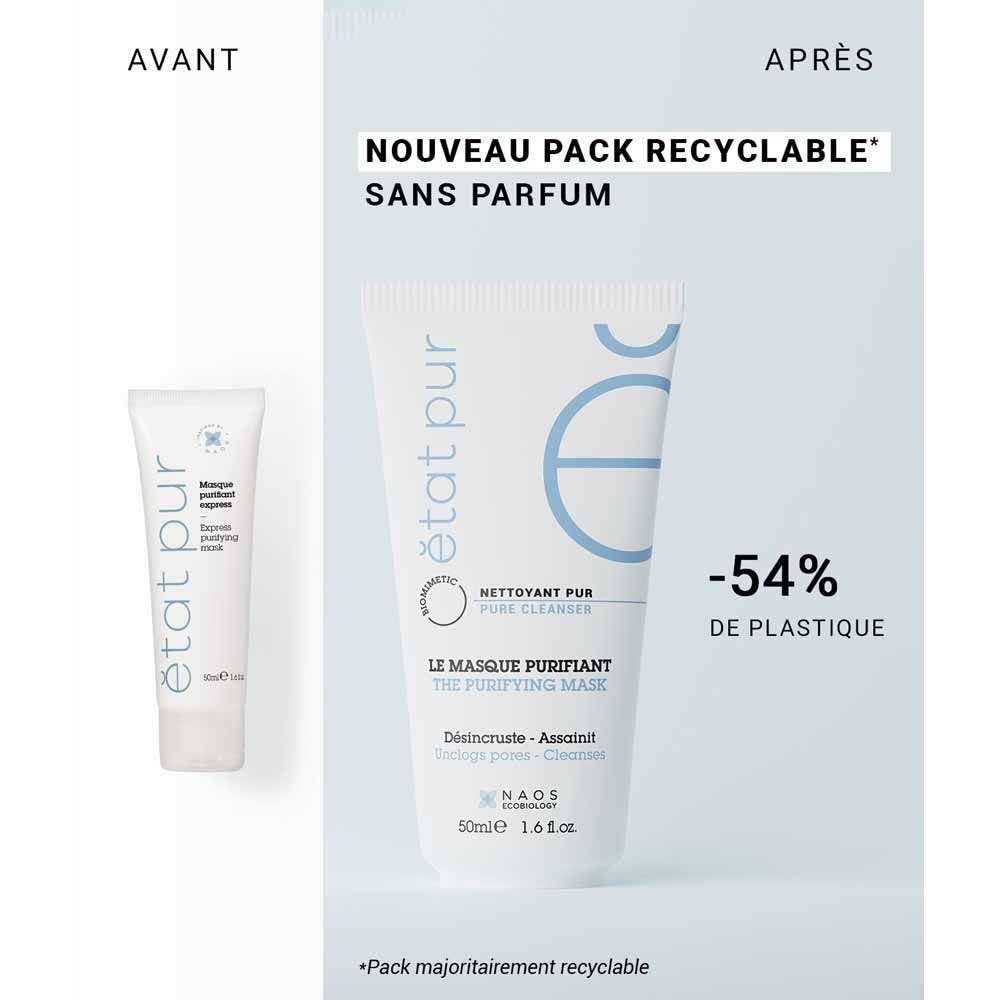 Etat Pur Pure cleansers Face Purifying Masks Désincruste et Assainit 50ml (1.69fl oz)