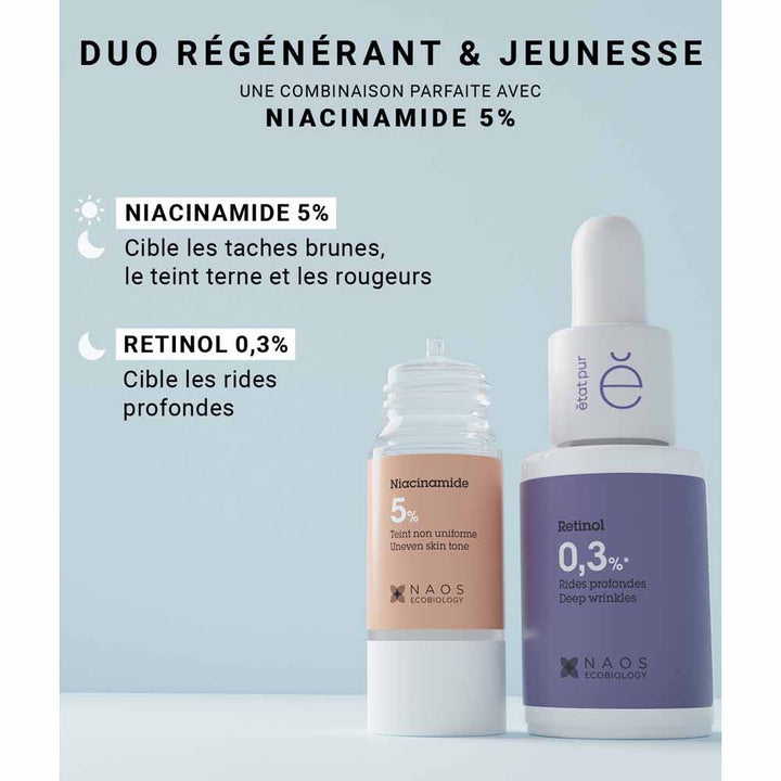 Etat Pur Pure Active Ingredients Retinol 0.3% Deep wrinkles, sagging skin 15ml (0.50fl oz)