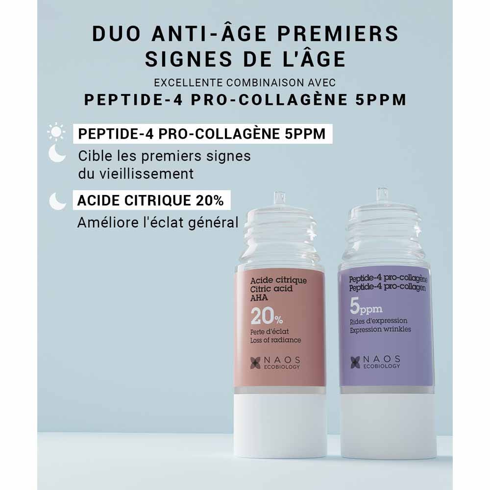 ETAT PUR PURE PURS ACTIVEMENTS ACIDE CITRIC - AHA RENOUVELLAGE DE LA VILLE 15 ML (0,50FL OZ)