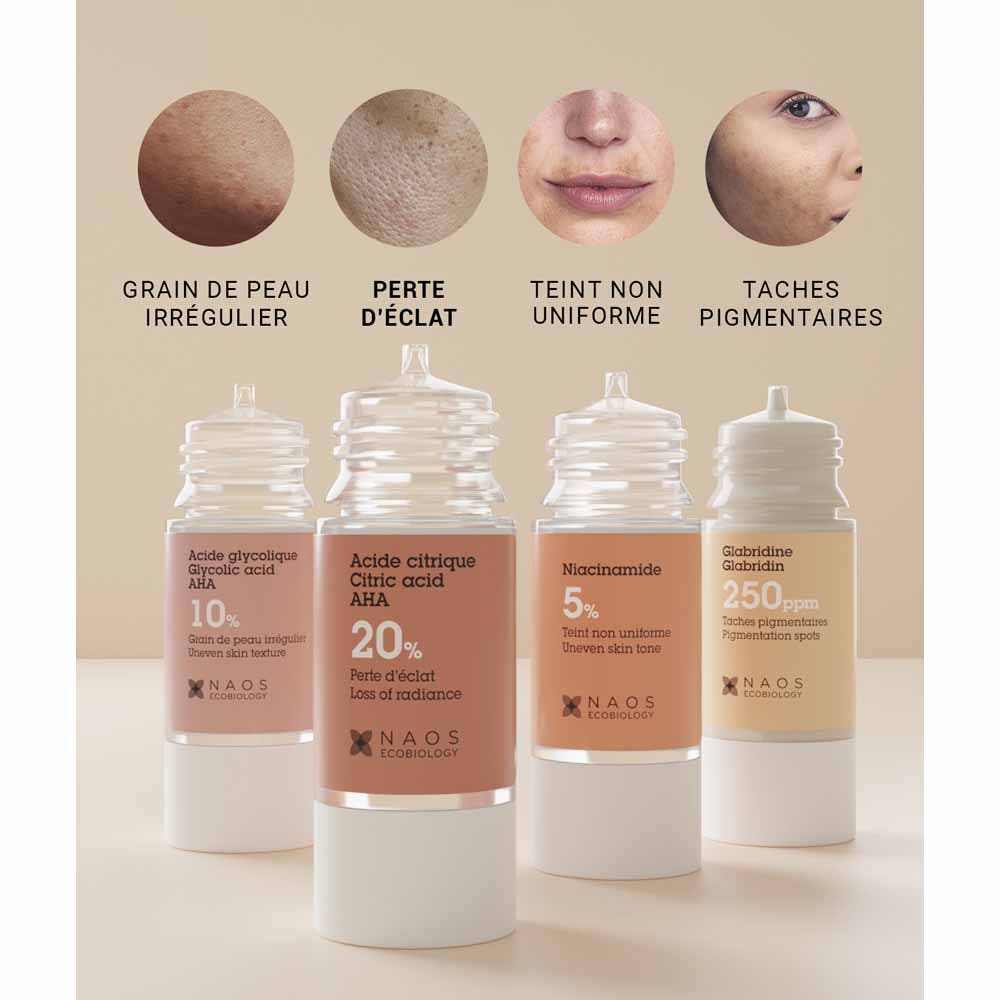 ETAT PUR PURE PURS ACTIVEMENTS ACIDE CITRIC - AHA RENOUVELLAGE DE LA VILLE 15 ML (0,50FL OZ)